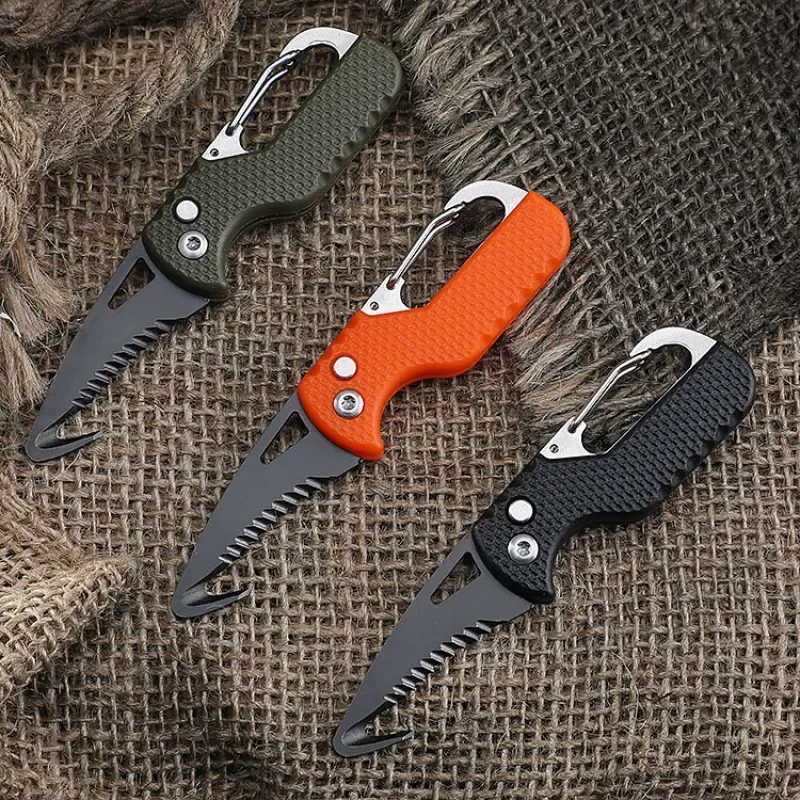 Edc Carry Box - Portable Multifunctional Express Parcel Knife Keychain