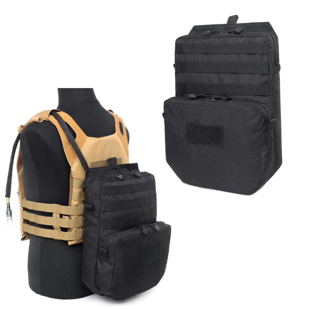 Edc Carry Case - Outdoor Molle Bag Camping Hydration Backpack