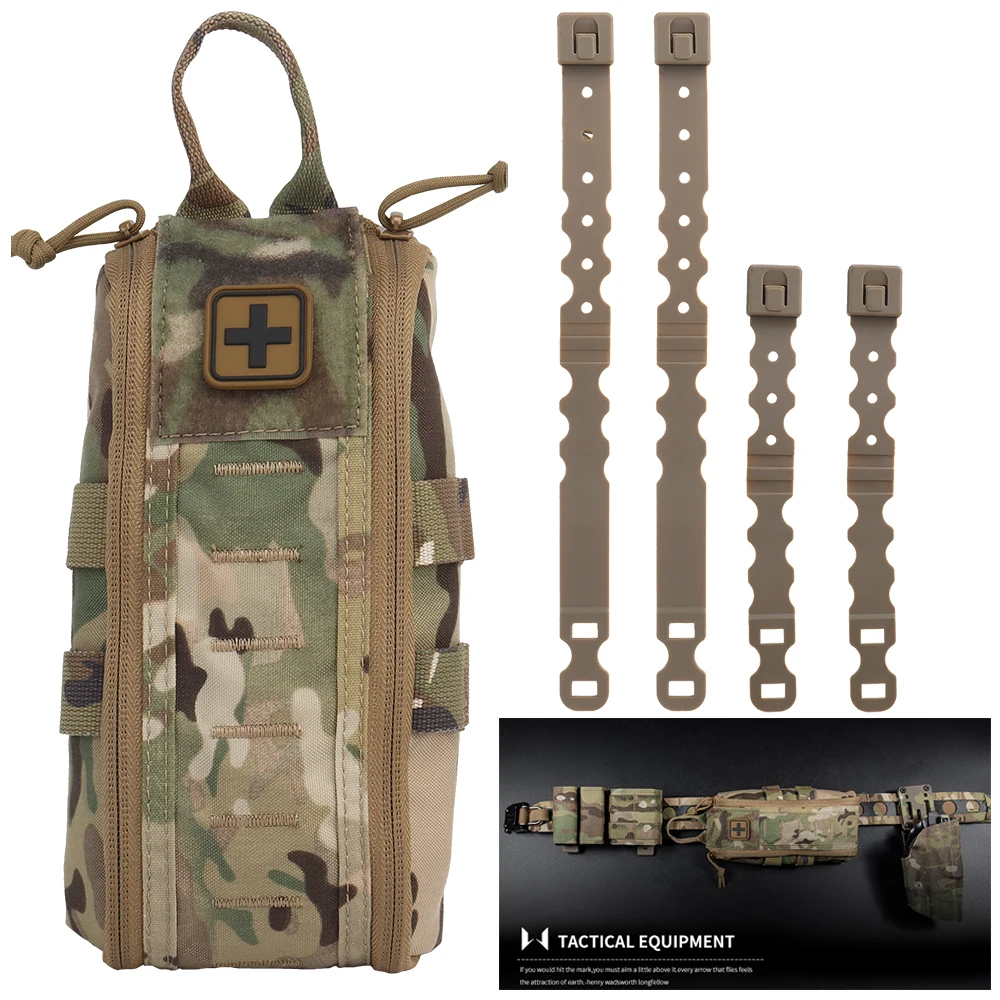 Edc Carry Case - Camping First Aid Kit MOLLE Waist