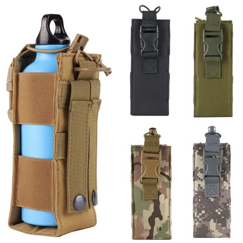Edc Carry Belt Pouch - x1 Molle Water Bottle Holster Pouch