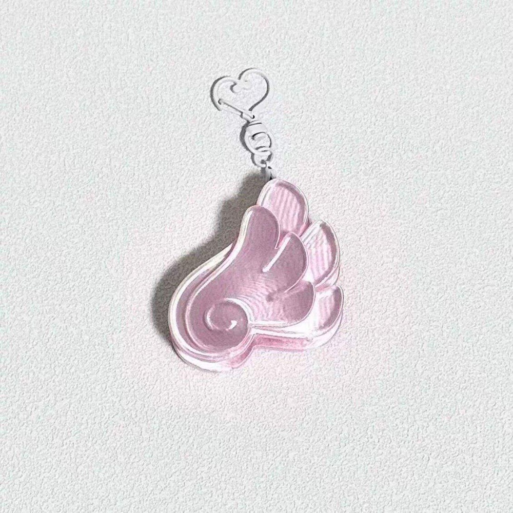 3D Printed Angel Wing Cable Wi - Cable Winder Keychain 评论和价格