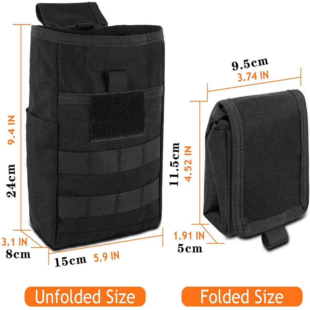 Foldable Molle Dump Drop Pouch - Edc Carry Box 评论和价格