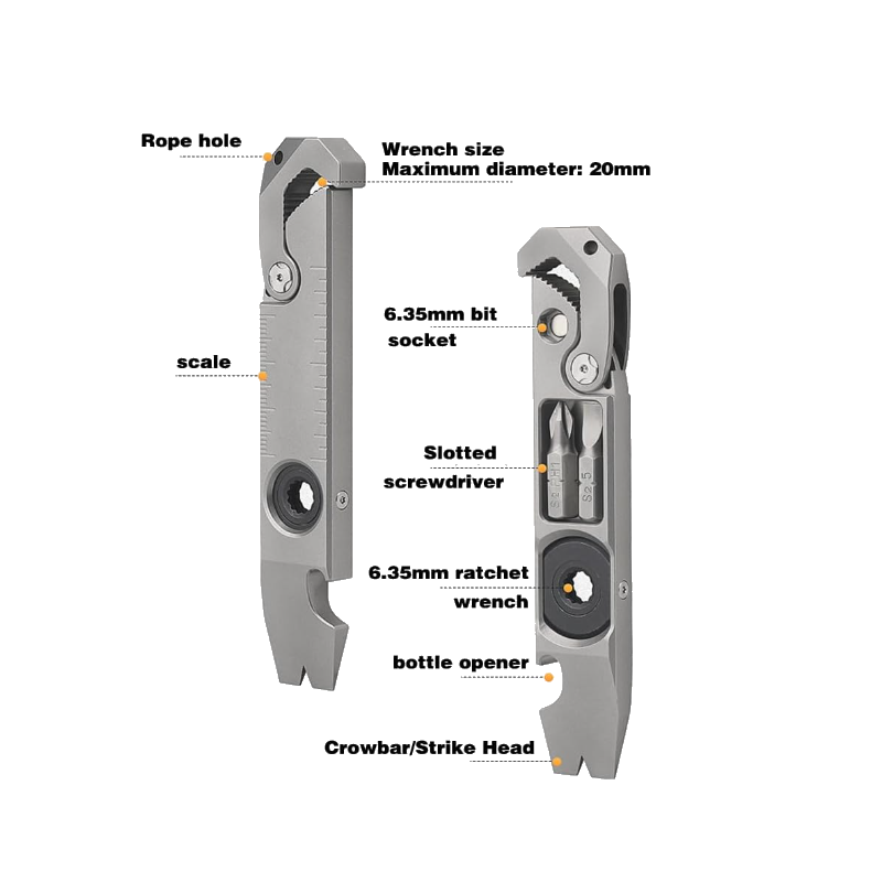 Lightweight Titanium EDC Pry B - Edc Every Day Carry おもちゃ 评论和价格