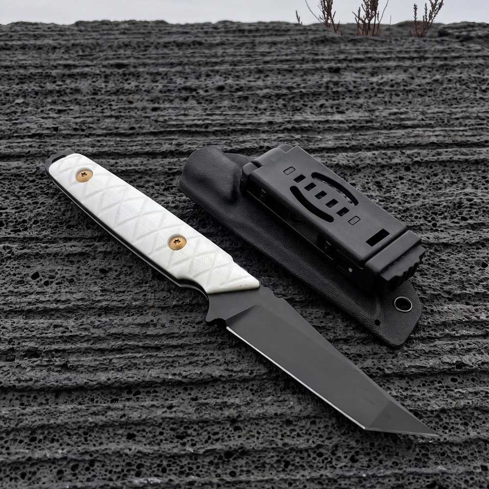 New Fixed Blade Knife White G1 - Edc Daily Carry 评论和价格