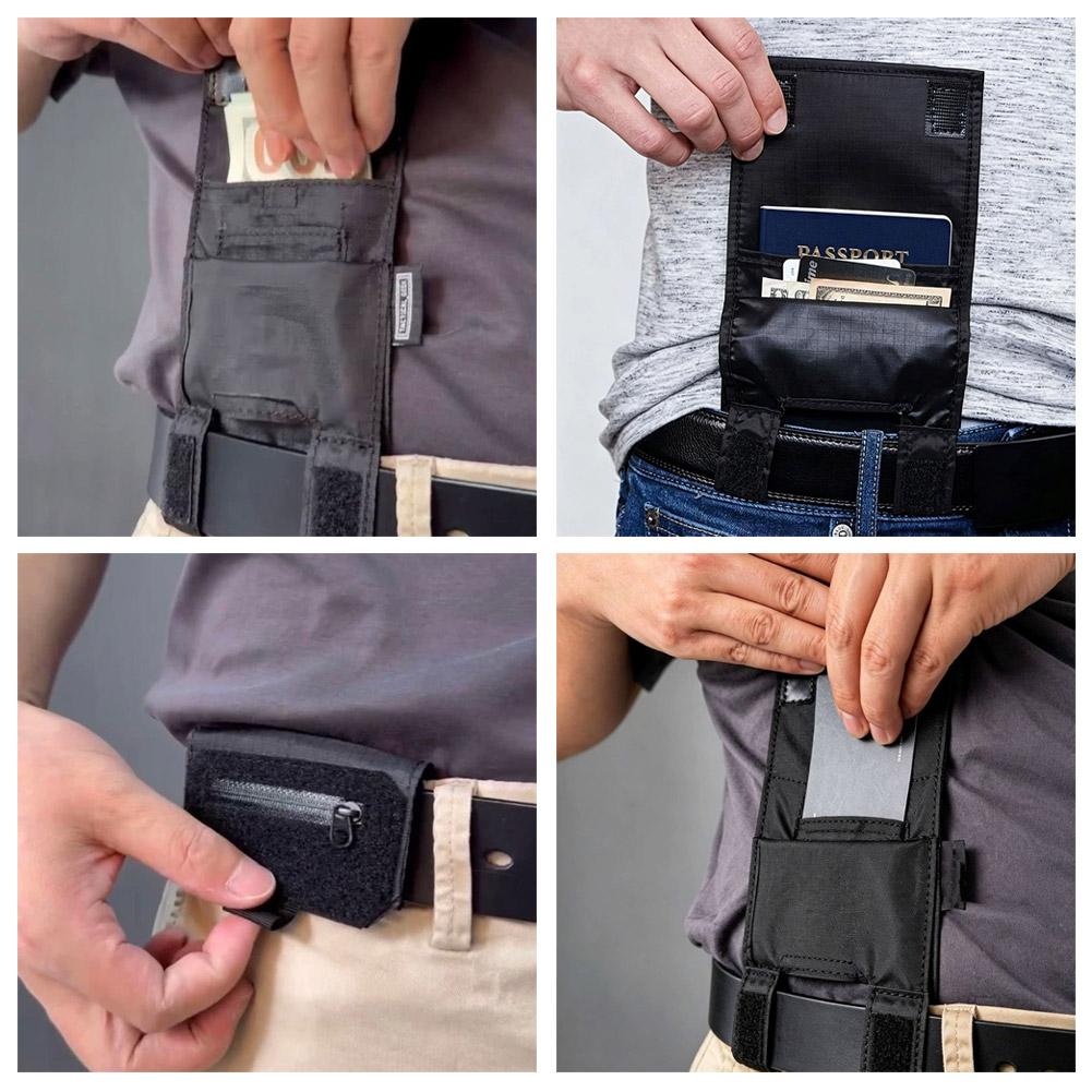 Hidden Travel Waist Pouch, Ant - Edc Carry Belt Pouch 评论和价格