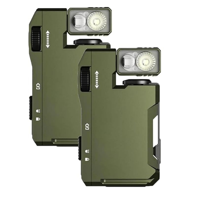 AT51-2Pcs EDC Flashlight With  - Edc Daily Carry 评论和价格