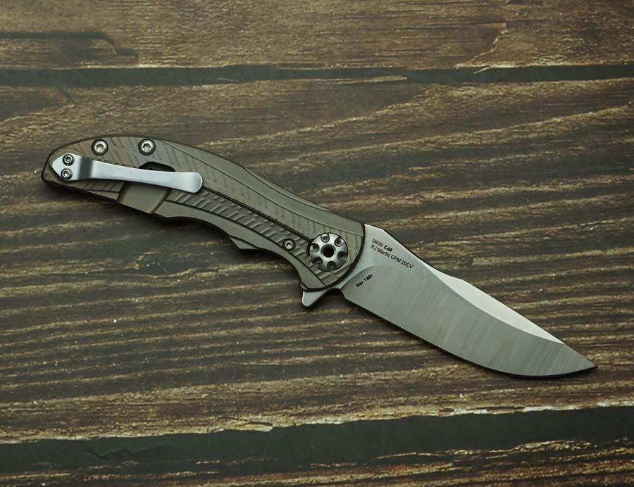 New 0609 0609BRZ Folding Knife - Pocket Knife Ceramic 评论和价格