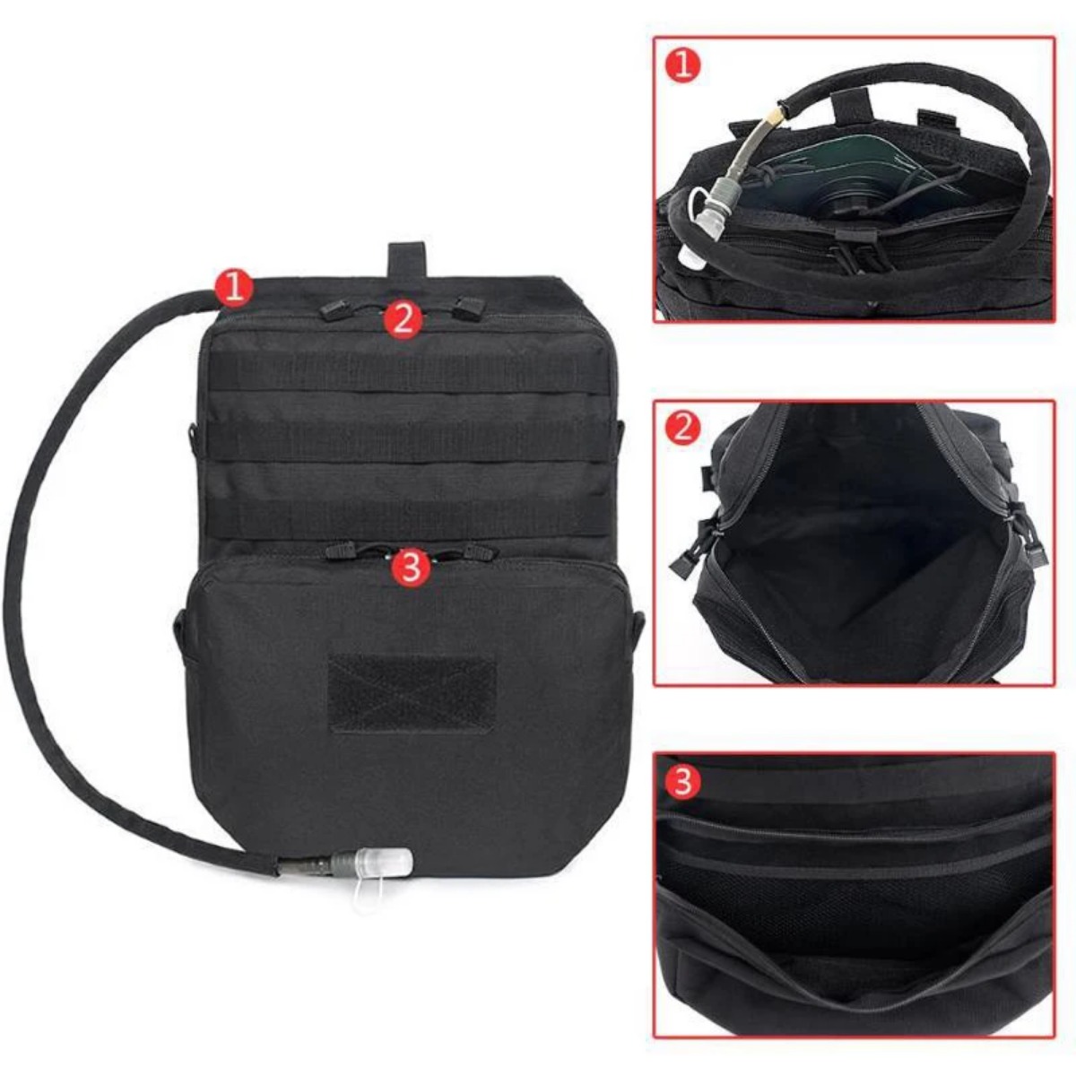 Outdoor Molle Bag Camping Hydr - Edc Carry Case 评论和价格
