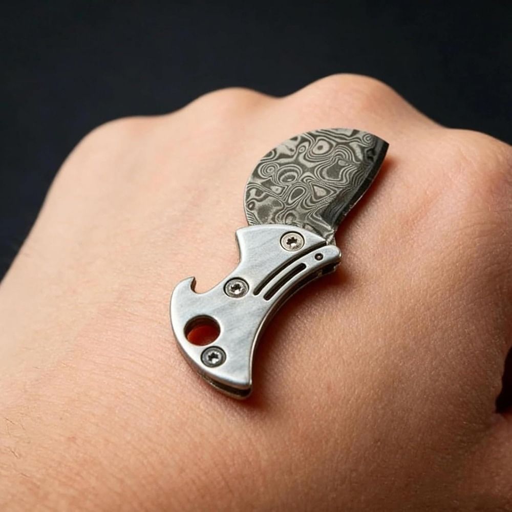 Portable Titanium Material Bot - Edc Every Day Carry おもちゃ 评论和价格