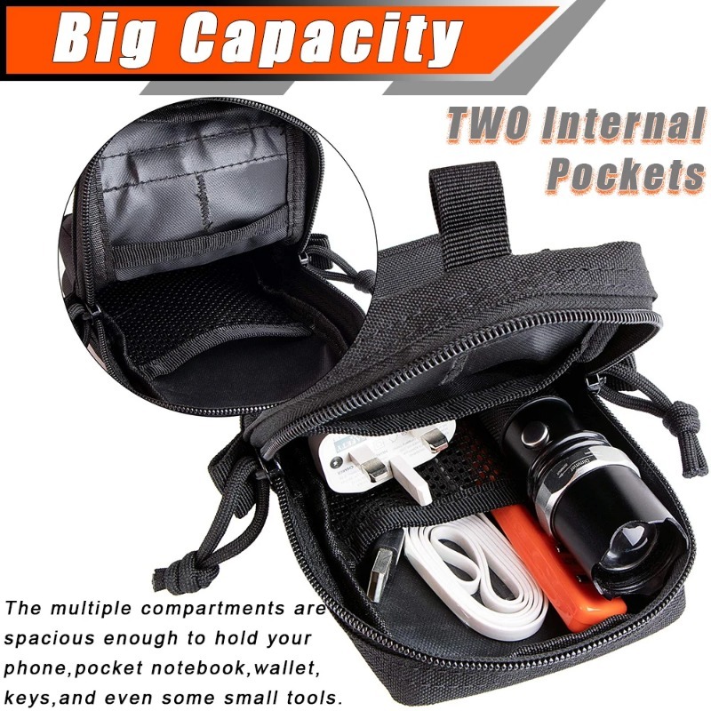 Tactical MOLLE EDC Utility Wai - Edc Carry Box 评论和价格