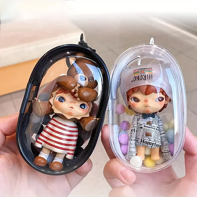 Portable Mini Clear Zipper Sto - Cable Winder Keychain 评论和价格