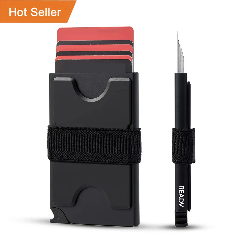 Slim Wallet for Men Titanium A - Wallet Slim Titanium 评论和价格