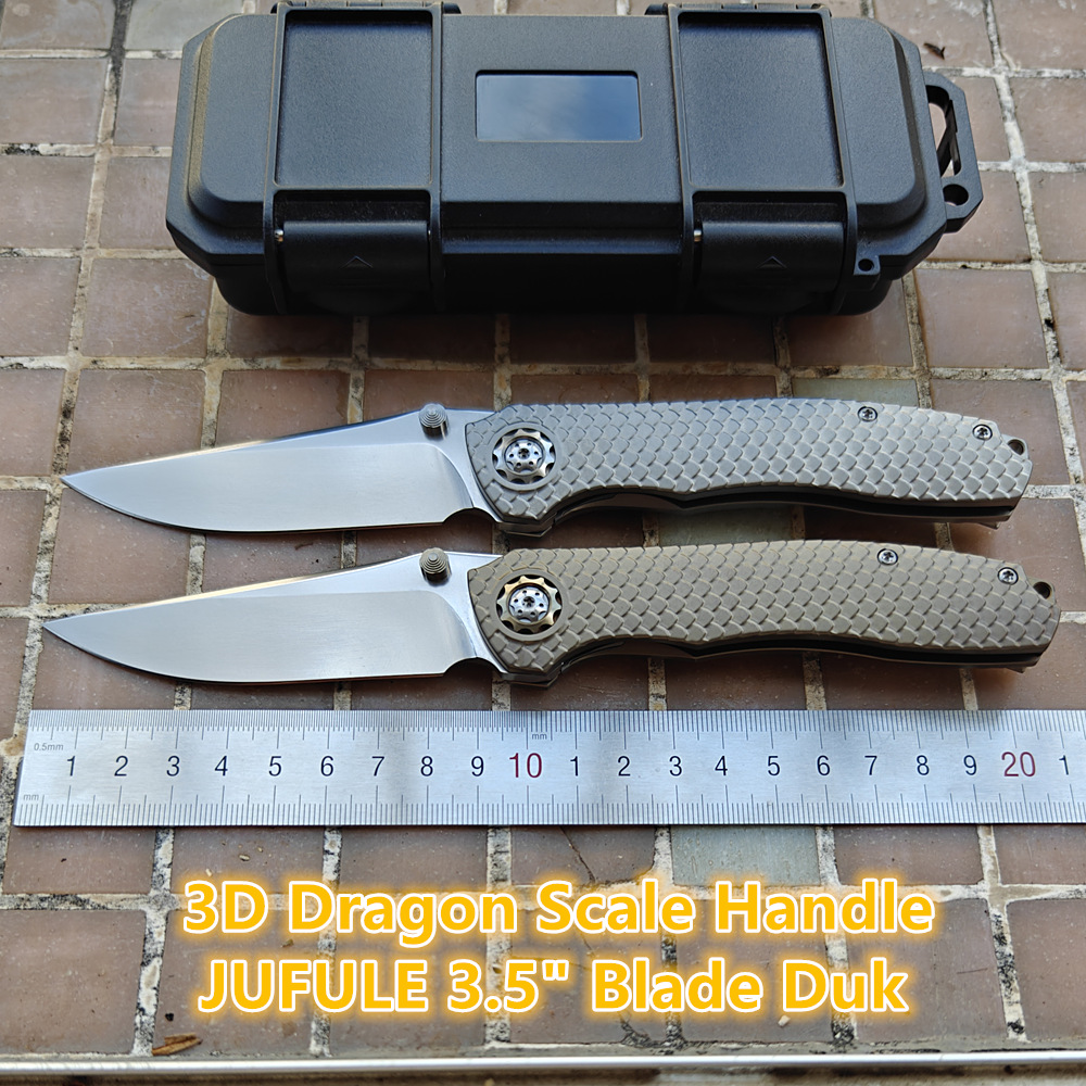 JUFULE New DUK Dragon Scale Co - Pocket Knife Ceramic 评论和价格